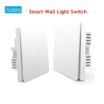 Aqara Wall Switch Light Switch ZigBee Version Wireless/Single Fire/ Zero Fire Switch APP Control Remote Smart Home Kit
Aqara Wall Switch Light Switch ZigBee Version Wireless/Single Fire/ Zero Fire Switch APP Control Remote Smart Home Kit