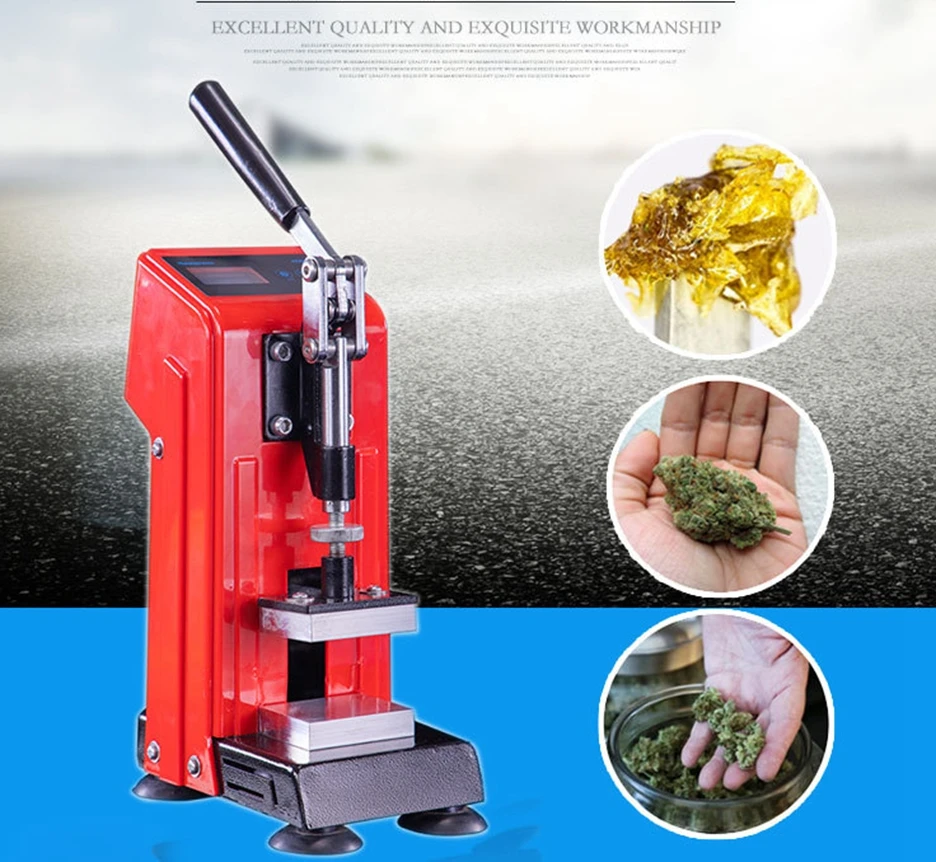 Newest and Cheapest 0.5T 5*7 cm 400W Manual press Easy use Portable double sides heating high pressure and timing rosin machine
Newest and Cheapest 0.5T 5*7 cm 400W Manual press Easy use Portable double sides heating high pressure and timing rosin machine
