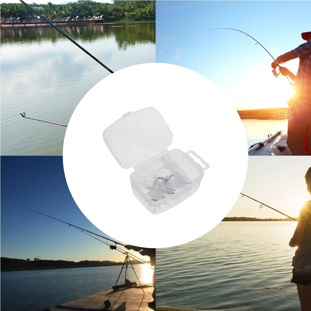 Fly Rod Guide Set DIY Tip Top Fly Fishing Rod Guide Eye Rings Hookeeper Tip Repair Kit Set Different Size Stainless Steel Frames
Fly Rod Guide Set DIY Tip Top Fly Fishing Rod Guide Eye Rings Hookeeper Tip Repair Kit Set Different Size Stainless Steel Frames
