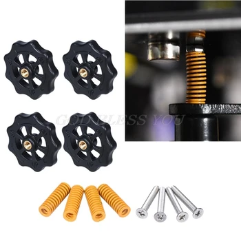 Upgraded Big Hand Twist Auto Leveling Nut+Spring+Screw For Ender 3 CR-10 CR-10S 
Upgraded Big Hand Twist Auto Leveling Nut+Spring+Screw For Ender 3 CR-10 CR-10S