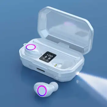 Binaural Wireless Earbuds Universal Bluetooth 5.0 Sport LCD Display 2000mAh Charging Box Waterproof M12 TWS Stereo Portable
Binaural Wireless Earbuds Universal Bluetooth 5.0 Sport LCD Display 2000mAh Charging Box Waterproof M12 TWS Stereo Portable