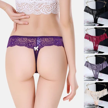 Women Lace Thong One-piece Invisible Sexy Underwear Seamless Transparent Ladies Low Waist Female Floral Panties Open Thongs
Women Lace Thong One-piece Invisible Sexy Underwear Seamless Transparent Ladies Low Waist Female Floral Panties Open Thongs
