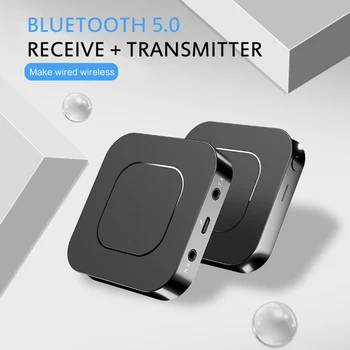 New Bluetooth 5.0 Wireless Audio Transmitter and Receiver, PC AUX / RCA Compatible Adapter, Home Theater Headphone Player
New Bluetooth 5.0 Wireless Audio Transmitter and Receiver, PC AUX / RCA Compatible Adapter, Home Theater Headphone Player
