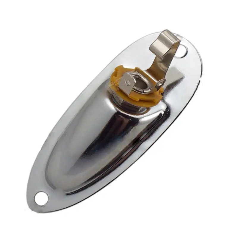 ABGZ-A0073 1 Piece Loaded Jack Socket Plate & Screws for Fender Strat Replacement, Silver
ABGZ-A0073 1 Piece Loaded Jack Socket Plate & Screws for Fender Strat Replacement, Silver