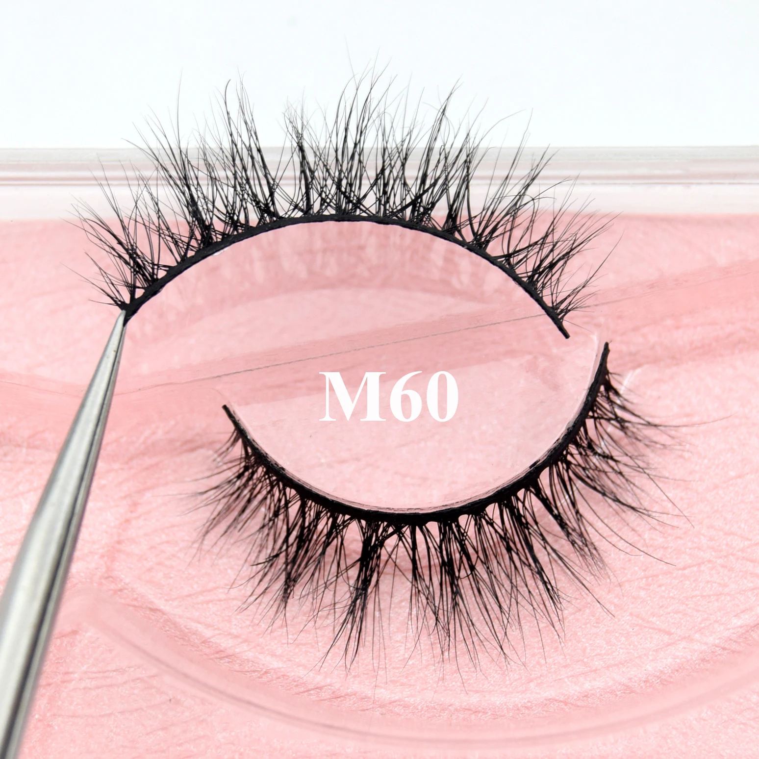 Visofree Mink Eyelashes 3D Mink Hair False Eyelashes Natural Thick Long Eye Lashes Fluttery Makeup Beauty Extension Tools M60
Visofree Mink Eyelashes 3D Mink Hair False Eyelashes Natural Thick Long Eye Lashes Fluttery Makeup Beauty Extension Tools M60