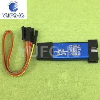 1PCS 5th Generation STC Full Series Single Chip Microcomputer Automatic Programmer / Cold Start-Free Download / USB to TTL
1PCS 5th Generation STC Full Series Single Chip Microcomputer Automatic Programmer / Cold Start-Free Download / USB to TTL