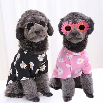 Dog cat short sleeve vacation travel pet clothes vest small and medium-sized dog pet supplies chihuahua teddy clothes
Dog cat short sleeve vacation travel pet clothes vest small and medium-sized dog pet supplies chihuahua teddy clothes