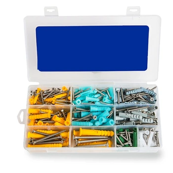 Hot 482Pcs/Set Plastic Expansion Drywall Anchor Screws Tapping Screw Set M3.5 M4.2 M5 M6 Stainless Steel Expansion Tube Wall Plu
Hot 482Pcs/Set Plastic Expansion Drywall Anchor Screws Tapping Screw Set M3.5 M4.2 M5 M6 Stainless Steel Expansion Tube Wall Plu