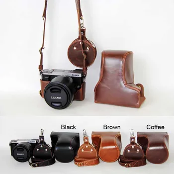 Leather Camera Protect case bag Grip strap for Panasonic GX85 GX80 14-140mm Lens
Leather Camera Protect case bag Grip strap for Panasonic GX85 GX80 14-140mm Lens