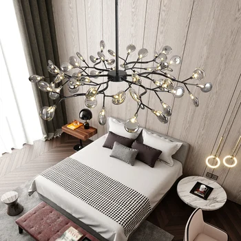 New Black chandelier Lighting leaves decor tree chandelier Retro Loft vintage chandelier Living room sputnik Kitchen chandelier
New Black chandelier Lighting leaves decor tree chandelier Retro Loft vintage chandelier Living room sputnik Kitchen chandelier