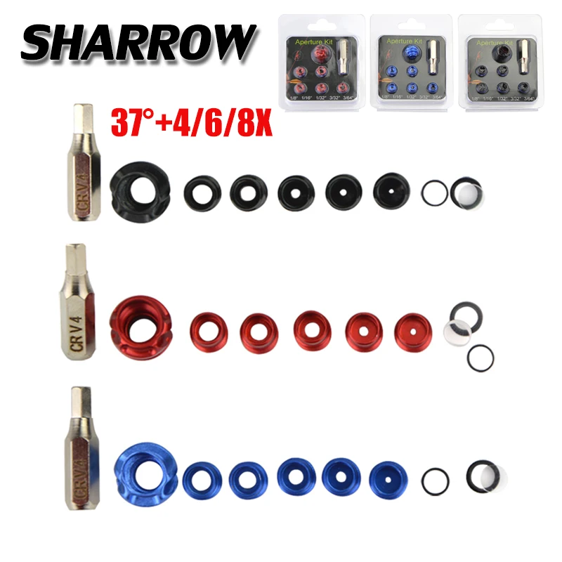 Archery 37 Degree Peep Sight Inner Core and Clarifier 4X/6X/8X Lens Hooded Set Hunting Shooting Bow And Arrow Accessories Set
Archery 37 Degree Peep Sight Inner Core and Clarifier 4X/6X/8X Lens Hooded Set Hunting Shooting Bow And Arrow Accessories Set