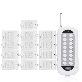 J-QL081GM1N13 13 ways with Long Distance Remote Control Power Switch 4000W High Power Wireless Switch With remote control
J-QL081GM1N13 13 ways with Long Distance Remote Control Power Switch 4000W High Power Wireless Switch With remote control
