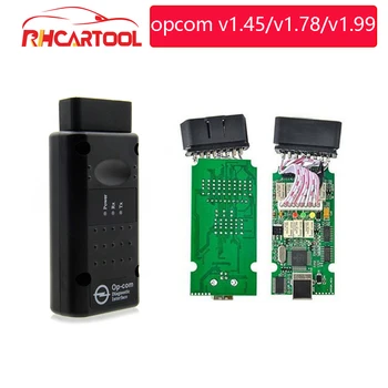 

op com V1.45 V1.7 V1.78 V1.99 with PIC18F458 FTDI opcom OBD2 Auto Diagnostic tool for Opel OPCOM CAN BUS Interface obd scanner