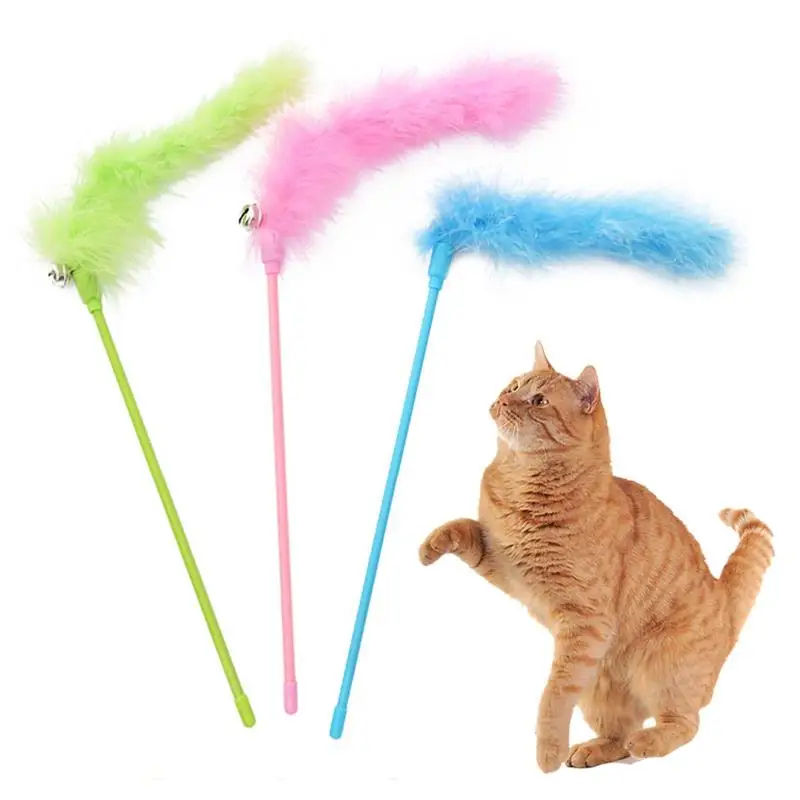 Dorakitten 1/3pcs Cat Wand Toy Plush Faux Feather Cat Teaser Stick Toy Cat Catcher Wand With Bell Pet Supplies Pet Accessories
Dorakitten 1/3pcs Cat Wand Toy Plush Faux Feather Cat Teaser Stick Toy Cat Catcher Wand With Bell Pet Supplies Pet Accessories