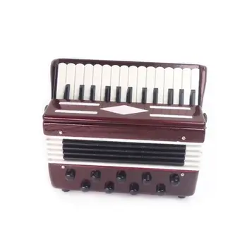 1/12 Dollhouse Wooden Accordion Miniature Musical Instruments Model Collection P31B
1/12 Dollhouse Wooden Accordion Miniature Musical Instruments Model Collection P31B