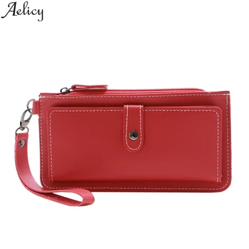 Aelicy Women's Fashion Trend Solid Color Long Small Multifunctional Leather Card Wallet Modern Zipper Hollow Wallet
Aelicy Women's Fashion Trend Solid Color Long Small Multifunctional Leather Card Wallet Modern Zipper Hollow Wallet