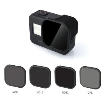 4 Pack Lens Filters for GoPro Hero 8 Black Camera Lens Set, Multi Coated Filters Pack Accessories (4 Pack) ND8, ND16, ND32,CPL
4 Pack Lens Filters for GoPro Hero 8 Black Camera Lens Set, Multi Coated Filters Pack Accessories (4 Pack) ND8, ND16, ND32,CPL