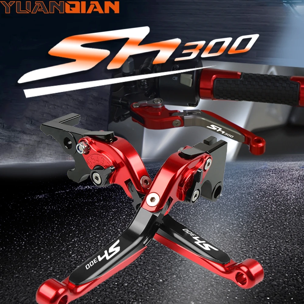 For HONDA SH300 2018 SH 300 CNC Brake Clutch Levers Motorcycle Extendable Folding Adjustable Motorbike Handle lever Accessories
For HONDA SH300 2018 SH 300 CNC Brake Clutch Levers Motorcycle Extendable Folding Adjustable Motorbike Handle lever Accessories
