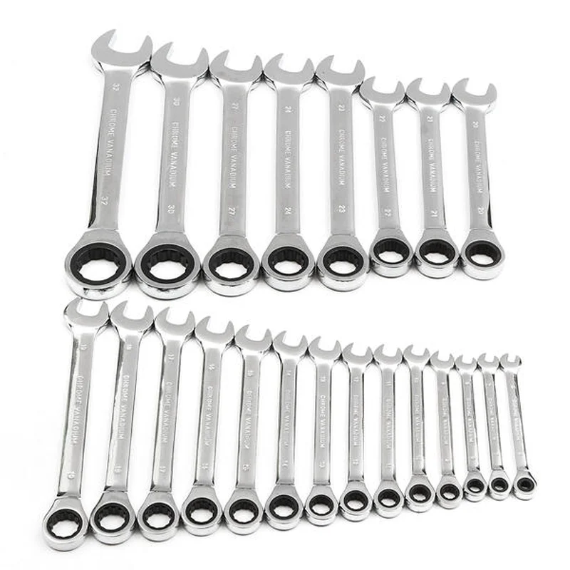 11-15mm Ratchet Combination Metric Wrench Set Fine Tooth Gear Ring Torque and Socket Nut Tools for Repair
11-15mm Ratchet Combination Metric Wrench Set Fine Tooth Gear Ring Torque and Socket Nut Tools for Repair