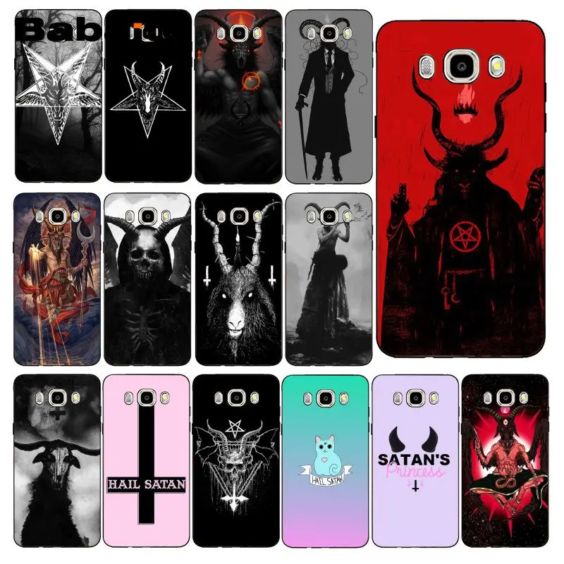 Чехол для телефона Babaite Devil сатана задняя крышка Samsung Galaxy J7 J6 J8 J4 J4Plus DUO J7NEO J2