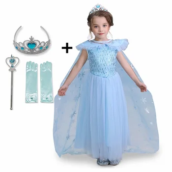 Snow Queen 2 Purple Girls Elsa Dress Infant Fancy Fairy Dress Easter Carnival Costume Halloween Child Party Gown Girls Dress Up
Snow Queen 2 Purple Girls Elsa Dress Infant Fancy Fairy Dress Easter Carnival Costume Halloween Child Party Gown Girls Dress Up