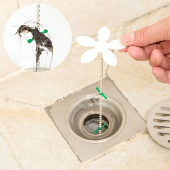 1Pcs Hair Cleaning Removal Kitchen Bathroom Sink Pipe Drain Cleaner Pipeline Shower Toilet Sewer Clog Long Line Hook Clean Tools
1Pcs Hair Cleaning Removal Kitchen Bathroom Sink Pipe Drain Cleaner Pipeline Shower Toilet Sewer Clog Long Line Hook Clean Tools