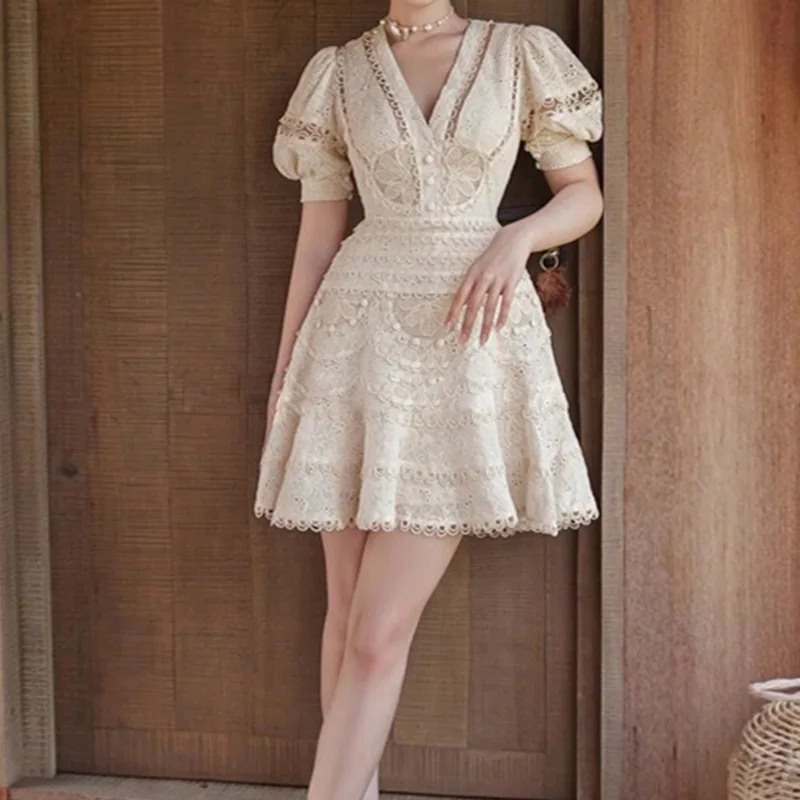 New Vintage Embroidery Lace Elegant Mini Dress High Waist Bodycon JKP4839 New Vintage Embroidery Lace Elegant Mini Dress High Waist Bodycon JKP4839