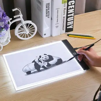 A4 Drawing Graphic Tablet Digital LED Light Box Tracing Copy Board Electronic Painting Writing Table Three-level Stepless
A4 Drawing Graphic Tablet Digital LED Light Box Tracing Copy Board Electronic Painting Writing Table Three-level Stepless