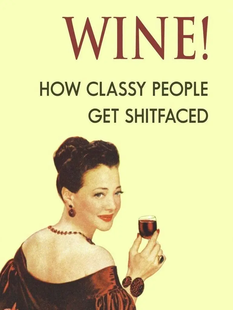 Wine Classy People Shitfaced Retro Metal Tin Sign Plaque Poster Wall Decor Art Shabby Chic Gift
Wine Classy People Shitfaced Retro Metal Tin Sign Plaque Poster Wall Decor Art Shabby Chic Gift