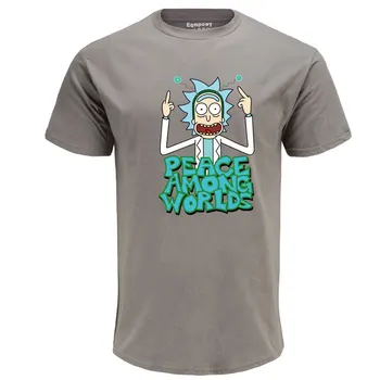 Men's high quality T-shirt short sleeve cotton crewneck loose rick and morty printed men Tshirt casual knitted mens t-shirt tops
Men's high quality T-shirt short sleeve cotton crewneck loose rick and morty printed men Tshirt casual knitted mens t-shirt tops