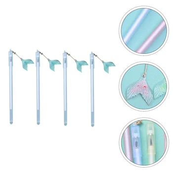 4 Pcs Portable Lightweight Durable Gel Pen Roller Pen Rollerball Pen for Girls Children 
4 Pcs Portable Lightweight Durable Gel Pen Roller Pen Rollerball Pen for Girls Children