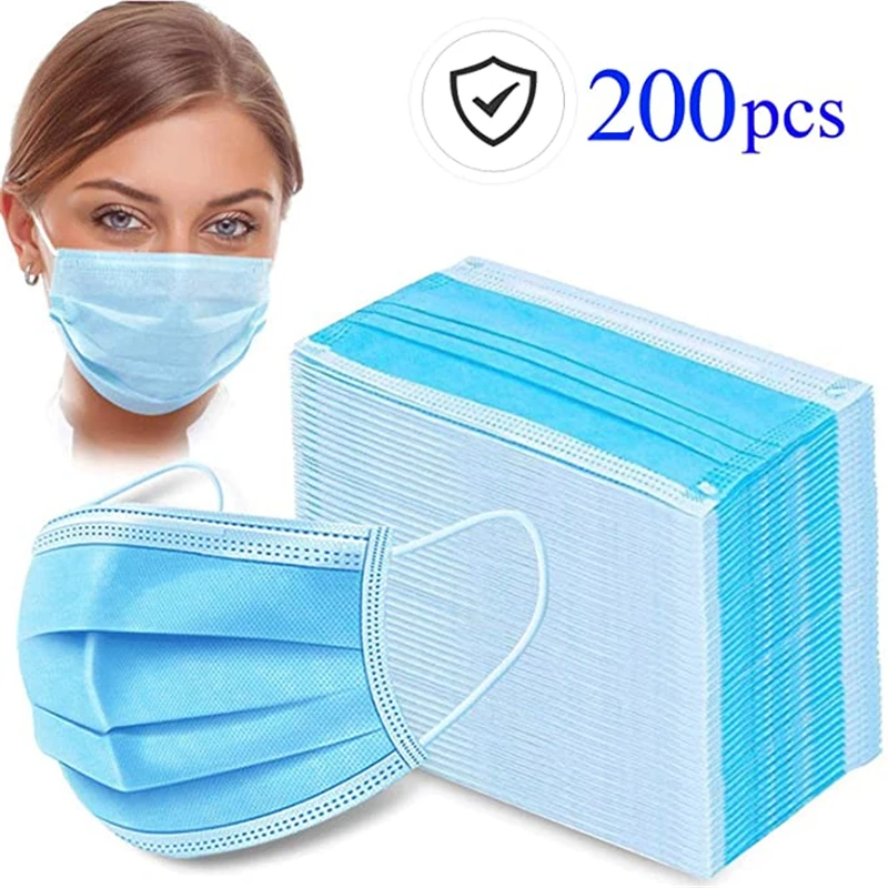 Fast delivery 200/500pcs Safety Disposable cloth mask Bacteria Proof Face Mouth mask Meltblown cloth 3layer protective Mask cups
Fast delivery 200/500pcs Safety Disposable cloth mask Bacteria Proof Face Mouth mask Meltblown cloth 3layer protective Mask cups