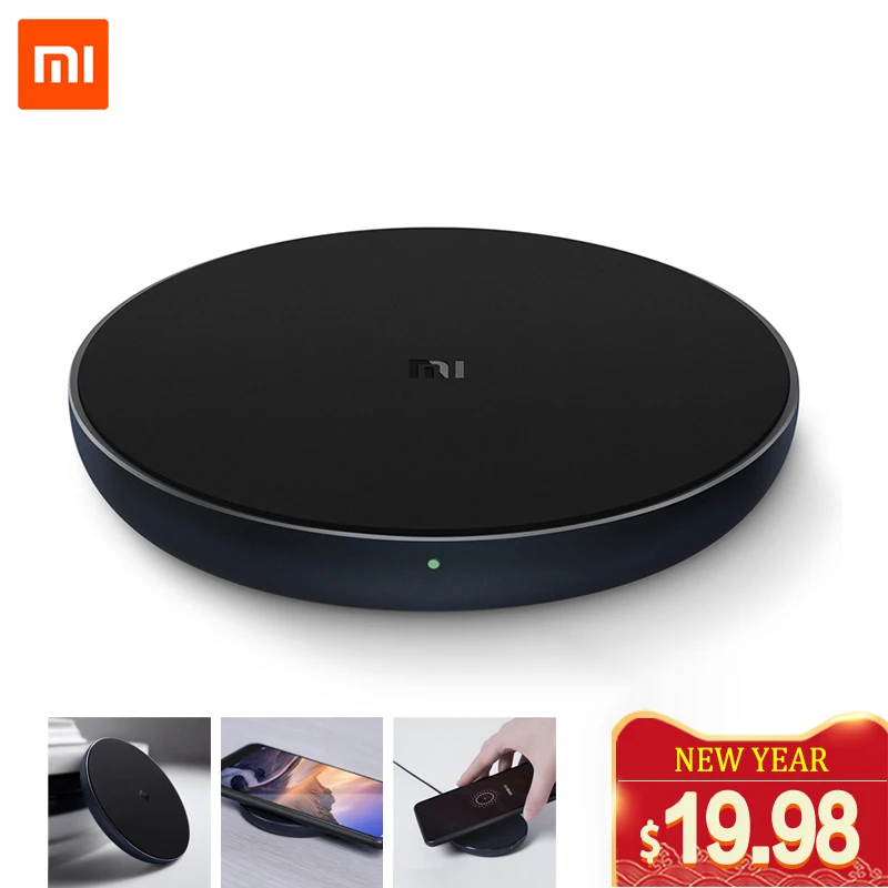 Original Xiaomi Wireless Charger Battery Mi Charging Pad Type-C 10W Fast Quick Charger smart control
Original Xiaomi Wireless Charger Battery Mi Charging Pad Type-C 10W Fast Quick Charger smart control