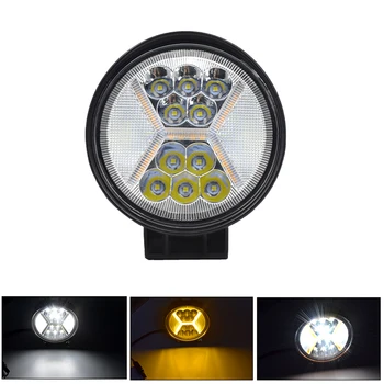 117W Car LED Work Light 4 inch Spot Flood Lamp For Truck 4x4 Offroad SUV Tractor Fog Lamp Driving Headlight Round LED Work Lamp
117W Car LED Work Light 4 inch Spot Flood Lamp For Truck 4x4 Offroad SUV Tractor Fog Lamp Driving Headlight Round LED Work Lamp