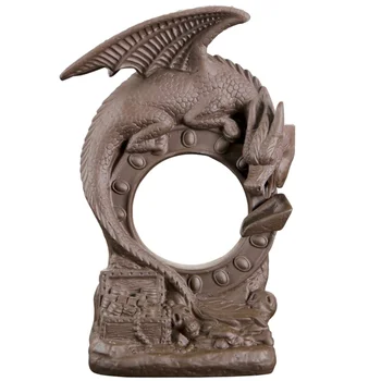 Purple Pottery Incense Burner Backflow Dragon Castle Incense Holder Mysterious Aroma Therapy Figurine Home Office Decorations
Purple Pottery Incense Burner Backflow Dragon Castle Incense Holder Mysterious Aroma Therapy Figurine Home Office Decorations