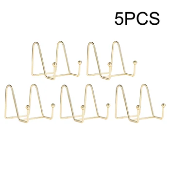 5pcs Solid Easel Display Stand Desktop Universal Iron Decorative Stable Picture Frame For Plate Portable Non Slip Living Room
5pcs Solid Easel Display Stand Desktop Universal Iron Decorative Stable Picture Frame For Plate Portable Non Slip Living Room