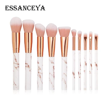 ESSANCEYA 10 Pcs/Set Makeup Brushes Professional Marbling Handle Powder Foundation Eyeshadow Lip Make Up Brush Set Beauty Tools
ESSANCEYA 10 Pcs/Set Makeup Brushes Professional Marbling Handle Powder Foundation Eyeshadow Lip Make Up Brush Set Beauty Tools