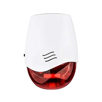 Indoor Wireless Siren With Flashing Strobe For The Smart Wi-Fi Alarm System Eu Plug
Indoor Wireless Siren With Flashing Strobe For The Smart Wi-Fi Alarm System Eu Plug