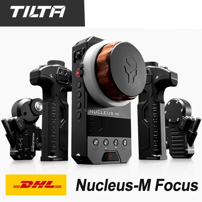 TILTA Nucleus-M Wireless Lens Control System Follow Focus Nucleus M for 3-Axis Gimbal for Arri RED Tilta Max DJI RONIN S
TILTA Nucleus-M Wireless Lens Control System Follow Focus Nucleus M for 3-Axis Gimbal for Arri RED Tilta Max DJI RONIN S
