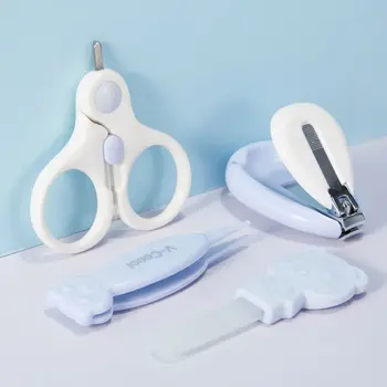 Newborn Baby Safe Nail Clipper Scissors Children Infant Nails Grooming Nursing Health Care File Set
Newborn Baby Safe Nail Clipper Scissors Children Infant Nails Grooming Nursing Health Care File Set