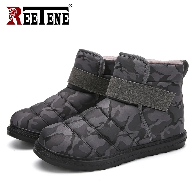 REETENE Men Boots Snow Winter Shoes Men Winter Work Casual Shoes Plush Inside Anti Skid Bottom Waterproof Black Boots Men
REETENE Men Boots Snow Winter Shoes Men Winter Work Casual Shoes Plush Inside Anti Skid Bottom Waterproof Black Boots Men