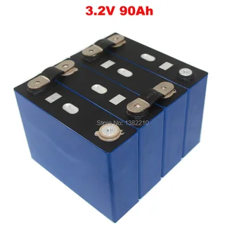 4PCS/Lot 3.2V 90Ah LiFePO4 Prismatic Cell Max 2C 180A Discharge For EV Battery Pack With BUS BARS
4PCS/Lot 3.2V 90Ah LiFePO4 Prismatic Cell Max 2C 180A Discharge For EV Battery Pack With BUS BARS