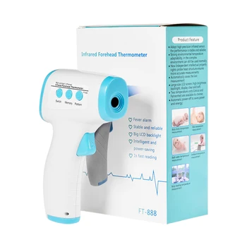 Forehead Thermometer Non Contact Infrared Thermometer Body Temperature Fever Digital Measure Tool for Baby Adult
Forehead Thermometer Non Contact Infrared Thermometer Body Temperature Fever Digital Measure Tool for Baby Adult