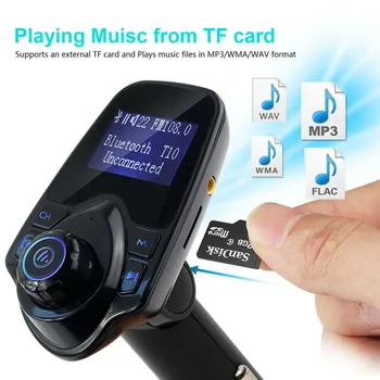 Car Bluetooth Radio Adapter MP3 Player Vehicle Wireless Music Player with USB Phone Charger
Car Bluetooth Radio Adapter MP3 Player Vehicle Wireless Music Player with USB Phone Charger