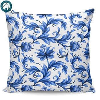 Chinese Porcelain Pattern Blue Flower Pattern Pillow Covers Cases Cover Cushion Pillowcase Square Print
Chinese Porcelain Pattern Blue Flower Pattern Pillow Covers Cases Cover Cushion Pillowcase Square Print