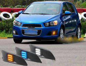 Fast delivery Led daytime running lights+moving turn signal+blue night mode+remote control for Chevrolet Aveo 2011-2013
Fast delivery Led daytime running lights+moving turn signal+blue night mode+remote control for Chevrolet Aveo 2011-2013