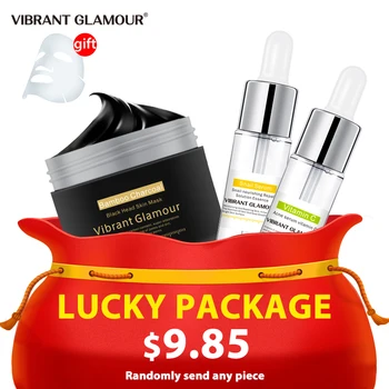 VIBRANT GLAMOUR Lucky Package 3pcs Remove Blackhead Set Moisturizing Anti-Aging Essence Shrink Pores Face Mask Lift Firming Set
VIBRANT GLAMOUR Lucky Package 3pcs Remove Blackhead Set Moisturizing Anti-Aging Essence Shrink Pores Face Mask Lift Firming Set