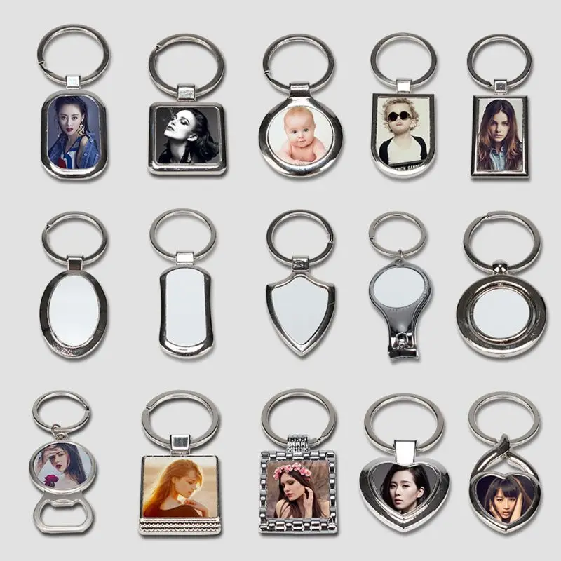 15 Shapes Sublimation Transfer Paper Blanks Keychains DIY Metal Round Key Rings Heat Press Photo Custom Jewelry Making
15 Shapes Sublimation Transfer Paper Blanks Keychains DIY Metal Round Key Rings Heat Press Photo Custom Jewelry Making