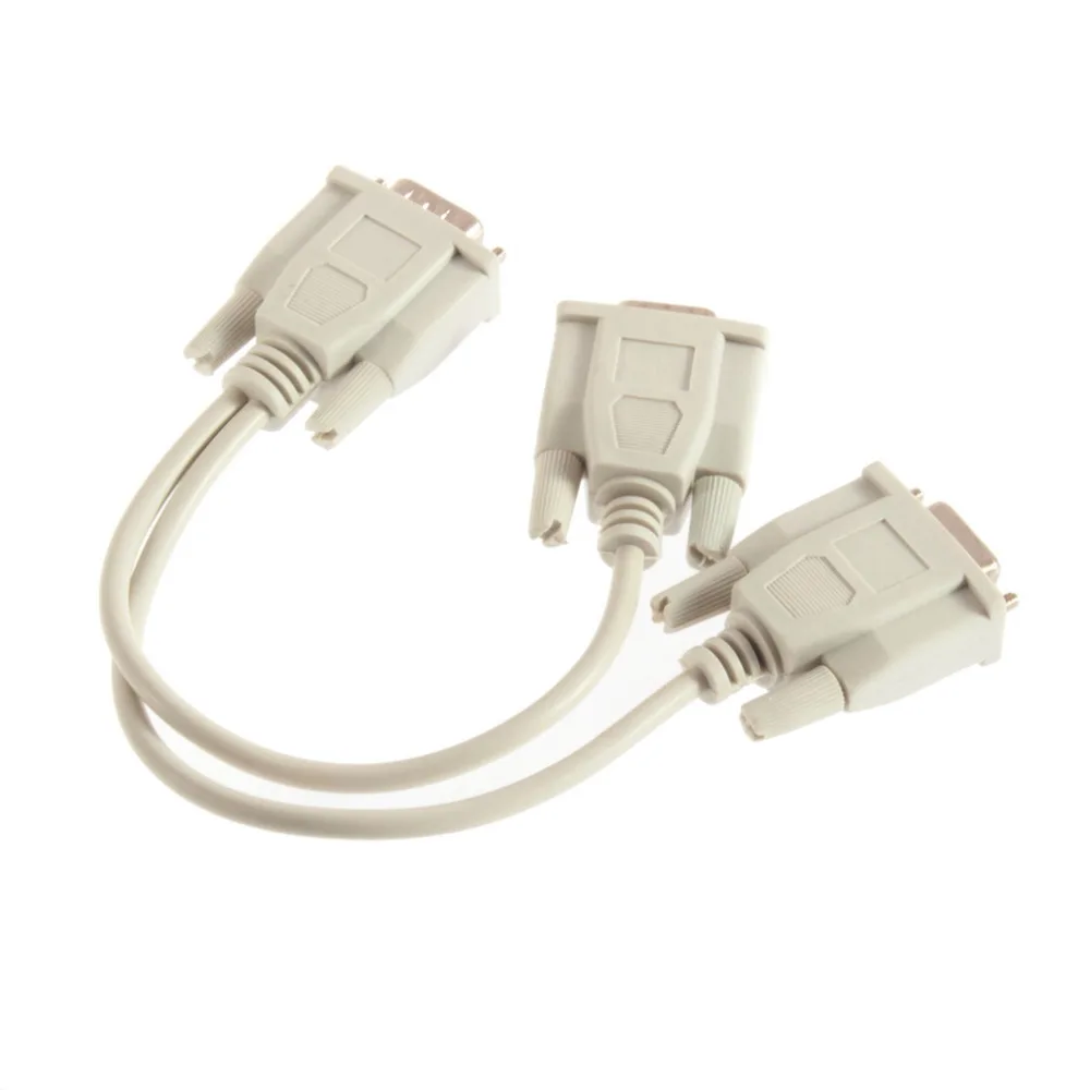 VGA to VGA 1 Male VGA to 2 Female VGA Splitter Cable 2 Way VGA SVGA Monitor Dual Video Graphic LCD TFT Y Splitter Cable
VGA to VGA 1 Male VGA to 2 Female VGA Splitter Cable 2 Way VGA SVGA Monitor Dual Video Graphic LCD TFT Y Splitter Cable