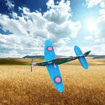 DIY Hand-assembled Aircraft Model Safety Foam Material Hand Throwing Aircraft Technology Small Invention Puzzle Children's Toys
DIY Hand-assembled Aircraft Model Safety Foam Material Hand Throwing Aircraft Technology Small Invention Puzzle Children's Toys